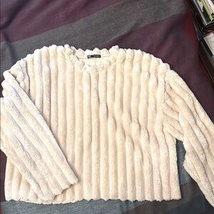 Cozy Cream Ribbed Sweater